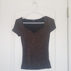 Express Multicolor Glitter Blouse